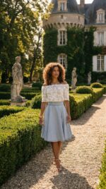 Saia Jeans Ester Plus Size Clássica - Imagem 5